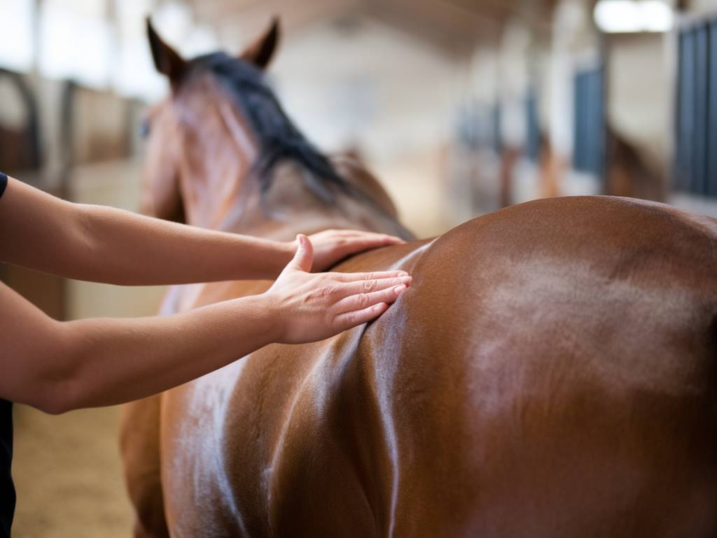 Les bienfaits de l'ostéopathie pour les chevaux